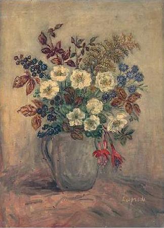 Pierre Laprade Vase de fleurs